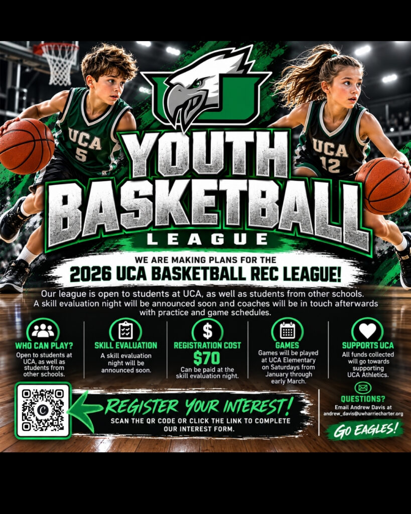 2026 UCA Basketball Rec. League Registration